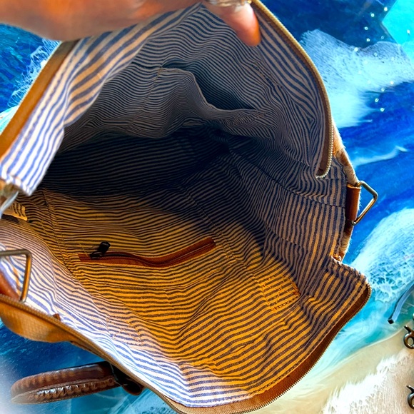 BUY or BUNDLE NEW! Patchwork Western, leather, suede, canvas,removable strapTOTE - Picture 13 of 16